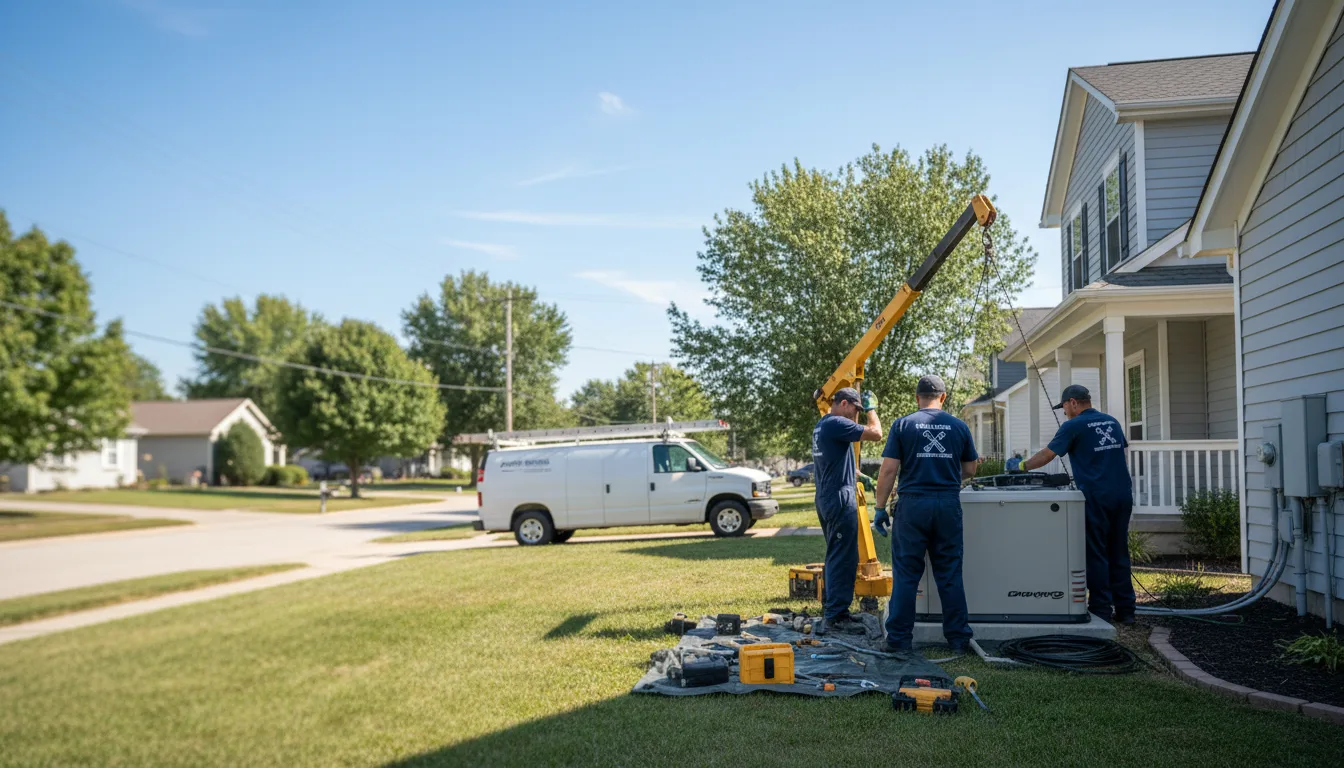 Generator Installation in Valparaiso, IN near me